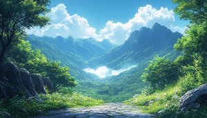 Green Mountain Valley Wallpaper - Free Desktop Background 4K