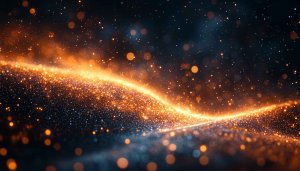 Sparkling Gold Glitter Aesthetic 4K Desktop Background Wallpaper
