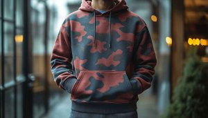Trendy Camouflage Hoodie Free Mobile Wallpaper for Street Style Lovers