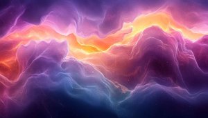 Vibrant Nebula Cloudscape 4K Desktop Background - Free Mobile Wallpaper