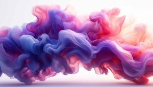 Abstract Smoke Art 4K Desktop Background Purple Pink Wallpaper