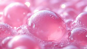 Abstract Pink Water Drops Mobile Wallpaper 4K Desktop Background