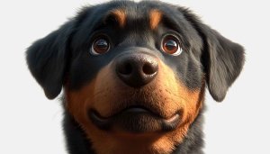 Cute Rottweiler Puppy Dog Wallpaper - Free Mobile Background