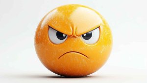 Angry Emoji Wallpaper, Cartoon Face Mobile Background, Free for iPhone
