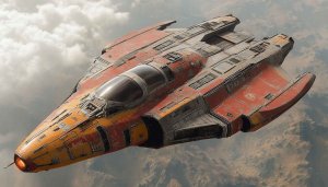 Star Wars Spaceship Vehicle Wallpaper 4K Sci-Fi Mobile Background