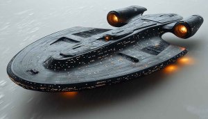 Star Trek Spaceship Wallpaper 4K Sci-Fi Desktop Background