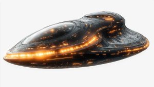 Futuristic Spaceship 4K Desktop Background - Free Sci-Fi Wallpaper