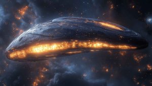 Alien Spaceship Wallpaper: Sci-Fi 4K Mobile and Desktop Background