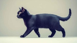 Black Cat 4K Wallpaper, Pet Portrait Mobile Background