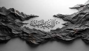 Islamic Calligraphy Art 4K Wallpaper For Desktop, Mobile Background