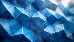 Blue Abstract Geometric Mobile Wallpaper - Free 4K Desktop Background