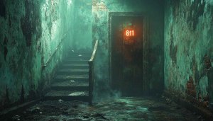 Creepy Corridor 811 Room 4K Mobile Wallpaper Free Download