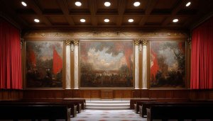 Historic Auditorium Background Wallpaper for Desktop, Mobile, and Tablet