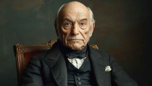 Old Man Portrait Aesthetic Wallpaper - Free Mobile Desktop Background