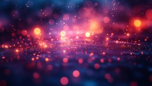 Glowing Bokeh Lights Desktop Background - Free Mobile Wallpaper 4K