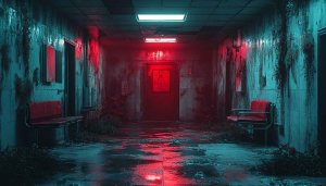 Haunted Abandoned Hospital HD Wallpaper, Dark Scary Aesthetic Backgrounds