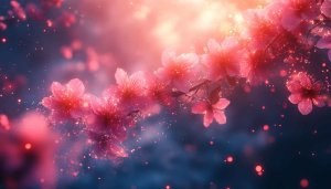 Free Pink Cherry Blossom Flower Mobile Wallpaper Backgrounds 4K