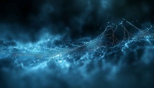 Abstract Blue Spiderweb 4K Desktop Background Free Mobile Wallpaper
