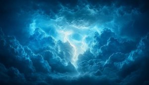 Dramatic Lightning Storm Cloud Mobile Wallpaper, Free 4K Desktop Background