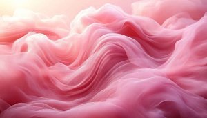 Soft Pink Abstract Waves 4K Desktop Wallpaper, Mobile Backgrounds