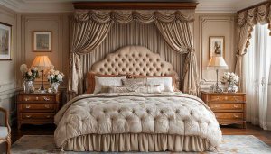 Luxury Bedroom Interior Design Wallpaper 4K Desktop Background Aesthetic Room