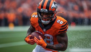 Tee Higgins Cincinnati Bengals NFL Football 4K Mobile Wallpaper