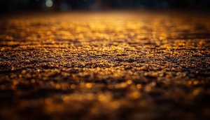 Golden Bokeh Lights Abstract Texture Free Mobile Wallpaper