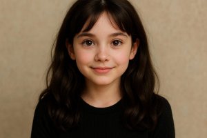 Young Girl Smiling Portrait