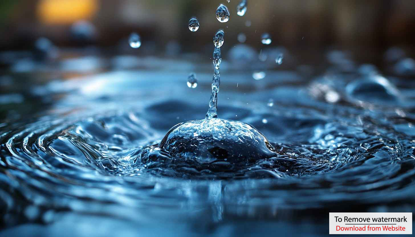 Water Ripple Effect 4k Water Drop Ripple Effect 4K Mobile Wallpaper Background - Free Img