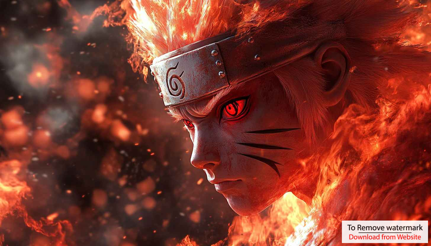 Naruto Kurama Mode 4K Wallpaper for Desktop and Mobile - Free Img