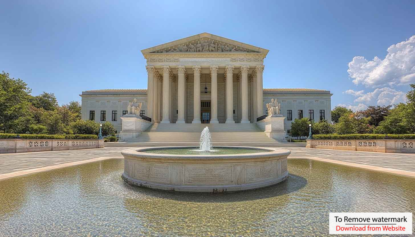 Supreme Court Building 4K Desktop Wallpaper Free Background Images ...